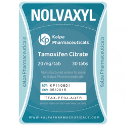 Nolvaxyl | Nolvadex - Tamoxifen Citrate 20mg Tablets