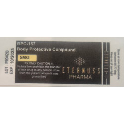 BPC-157 by Eternuss peptide Sciences. 5mg kit