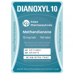 Dianoxyl 10 | Dianabol 10mg by Kalpa